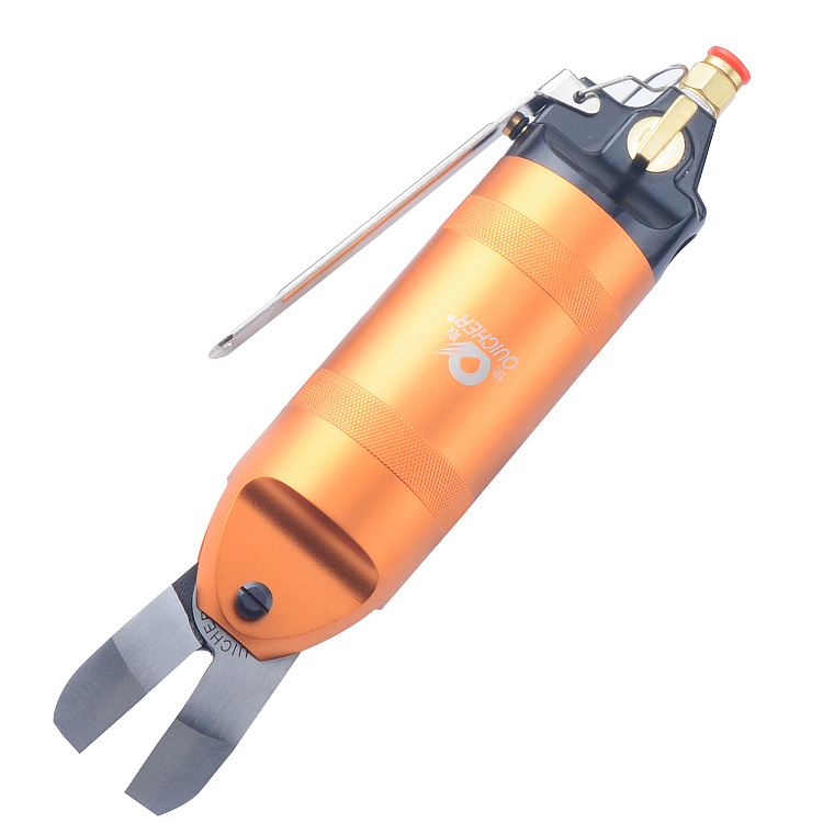 Taiwan quick to take QUICHER HS-30 gas cut pneumatic scissors cut plastic water heel iron wire copper wire