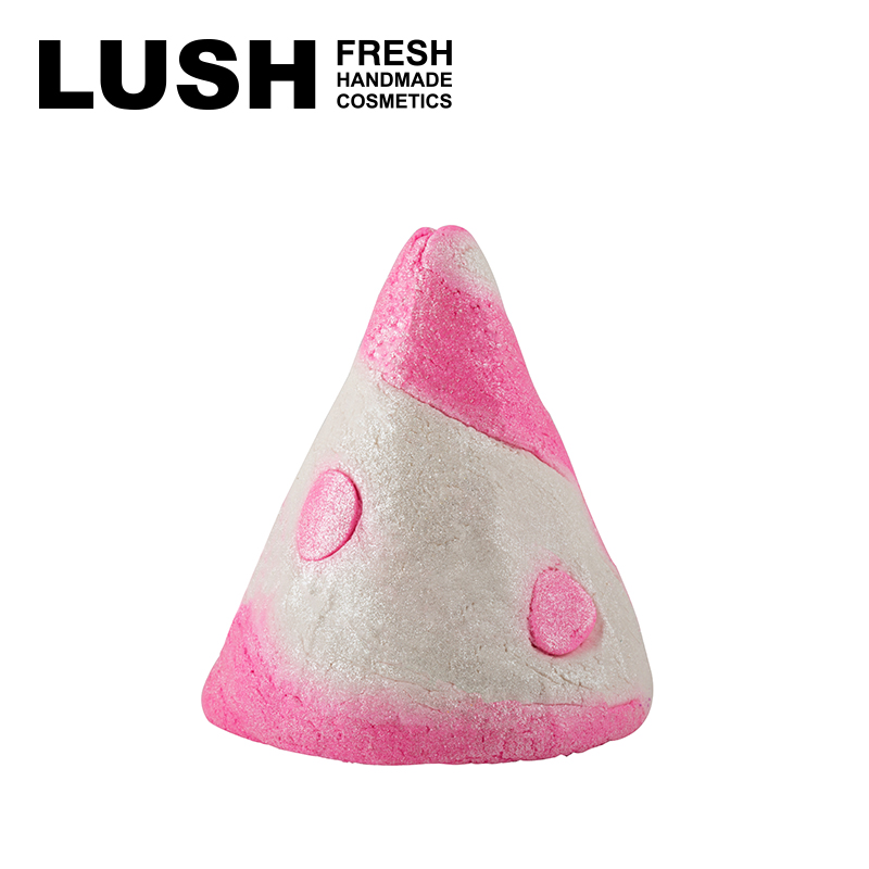 LUSH岚舒 日本进口甜蜜雪山泡泡浴芭 泡澡浴芭 水果滋润香薰沐浴