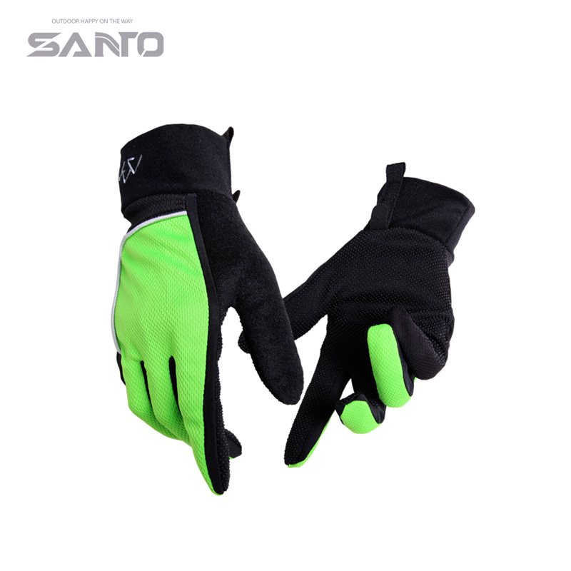 Shantuo riding full finger gloves outdoor mountaineering breathable quick-drying gloves non-slip men and women's spring and autumn G01