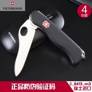 Victorinox Swiss Army Knife 111 MÉT bàn tay duy nhất mở sentry đen 0.8413.m3 đa chức năng folding knife cắm trại ngoài trời