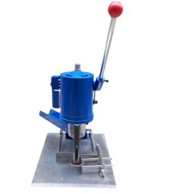Heavy duty electric single head drilling machine Paper tag drilling machine Products tote bag drilling machine