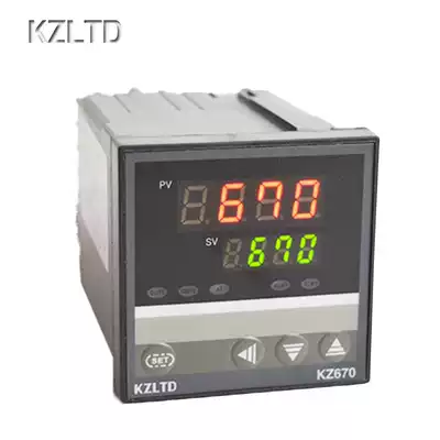 Thermostat digital display pid intelligent temperature controller K-type temperature controller temperature relay temperature control switch KZ670