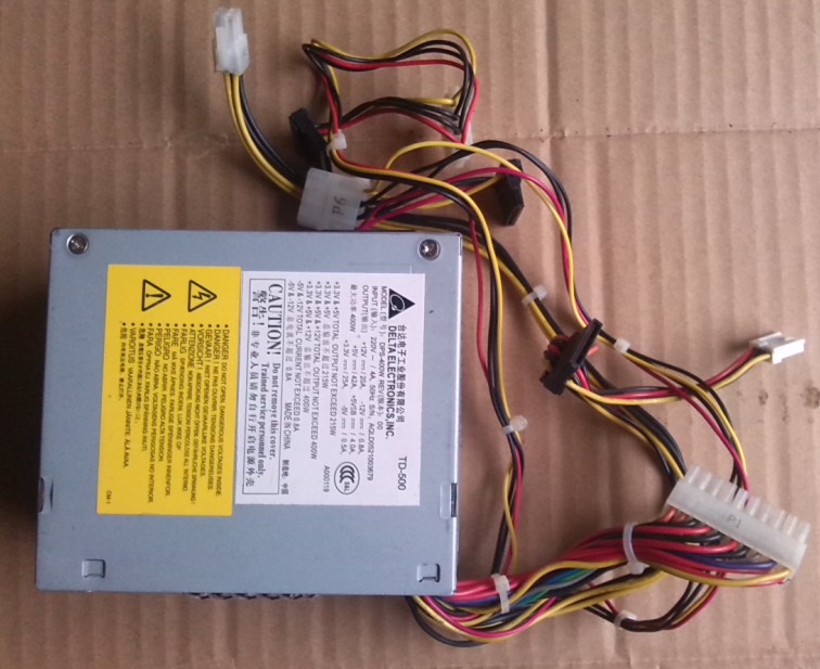 Original disassembly machine Delta delta dps-400w rev:00 400w small main case power supply spot