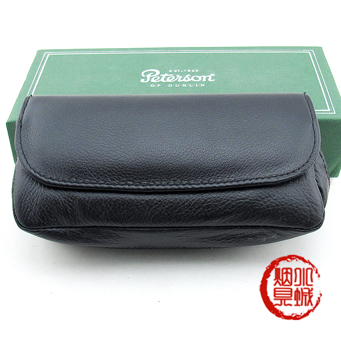 Original IMPORTED IRELAND PETERSON PETERSON SHEEP LEATHER DOUBLE BUCKET BAG GENUINE LEATHER TOBACCO BUCKET BAG 134