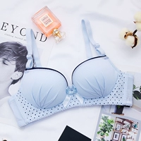 Áo ngực không có vòng thép tập hợp đồ lót gợi cảm trong khuôn cốc tập hợp nữ sinh Nhật Bản áo ngực ren áo đệm mỏng
