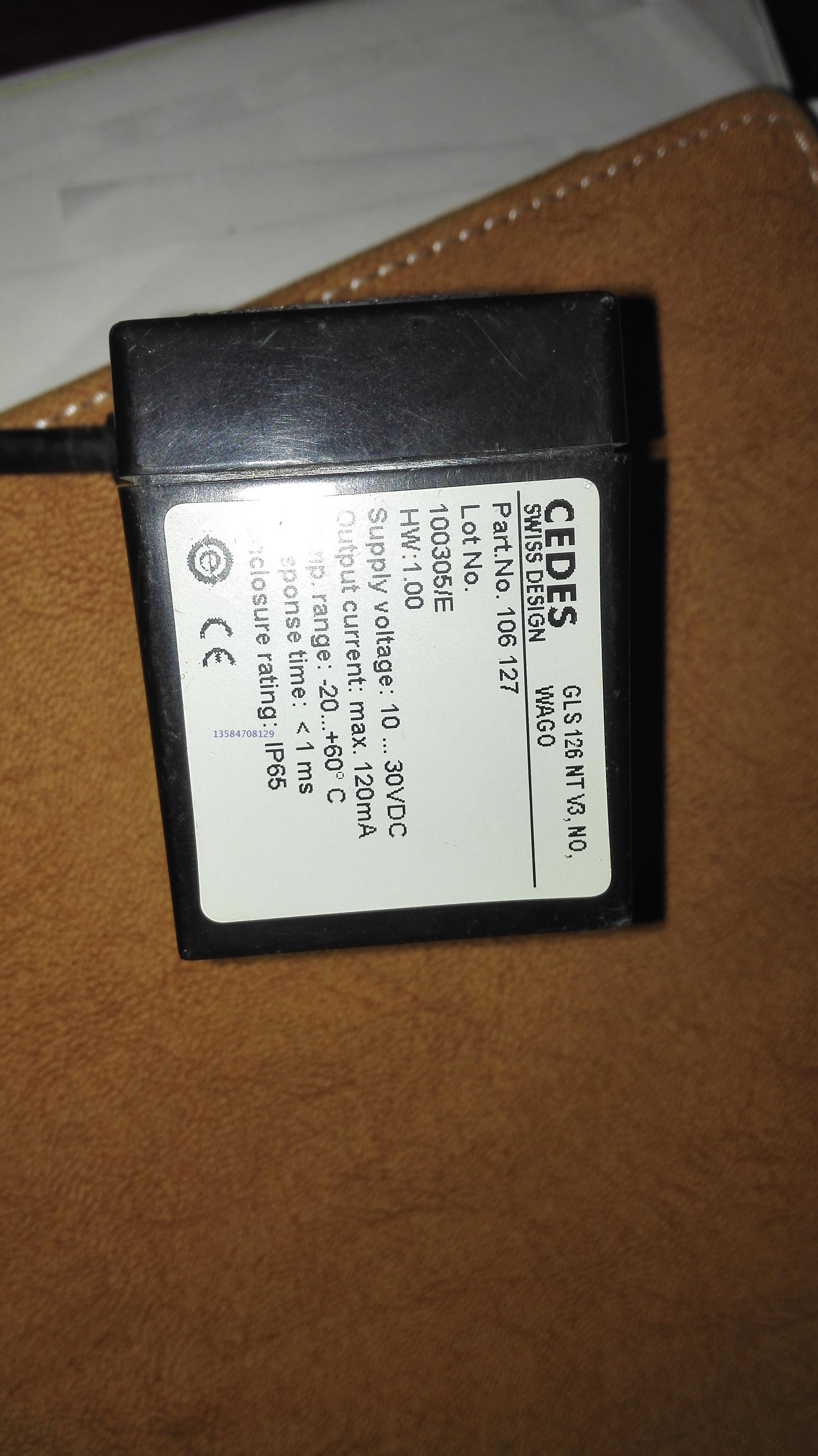 CEDES Schindler Flat Layer Sensor ID.55505160 NO