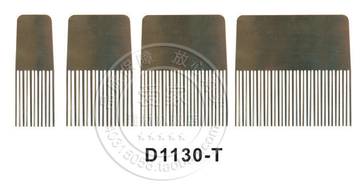 Set stainless steel art tooth comb diatom mud construction tool texture art paint liquid wallpaper D1130-T