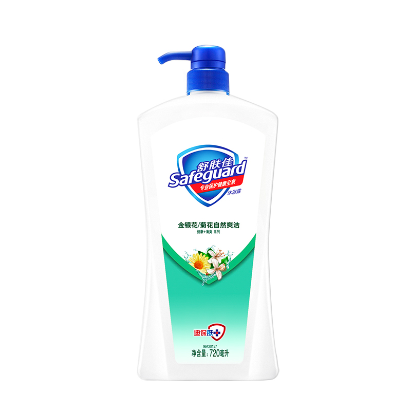 【天猫超市】 舒肤佳沐浴露 金银花菊花自然清爽保湿沐浴乳720ml