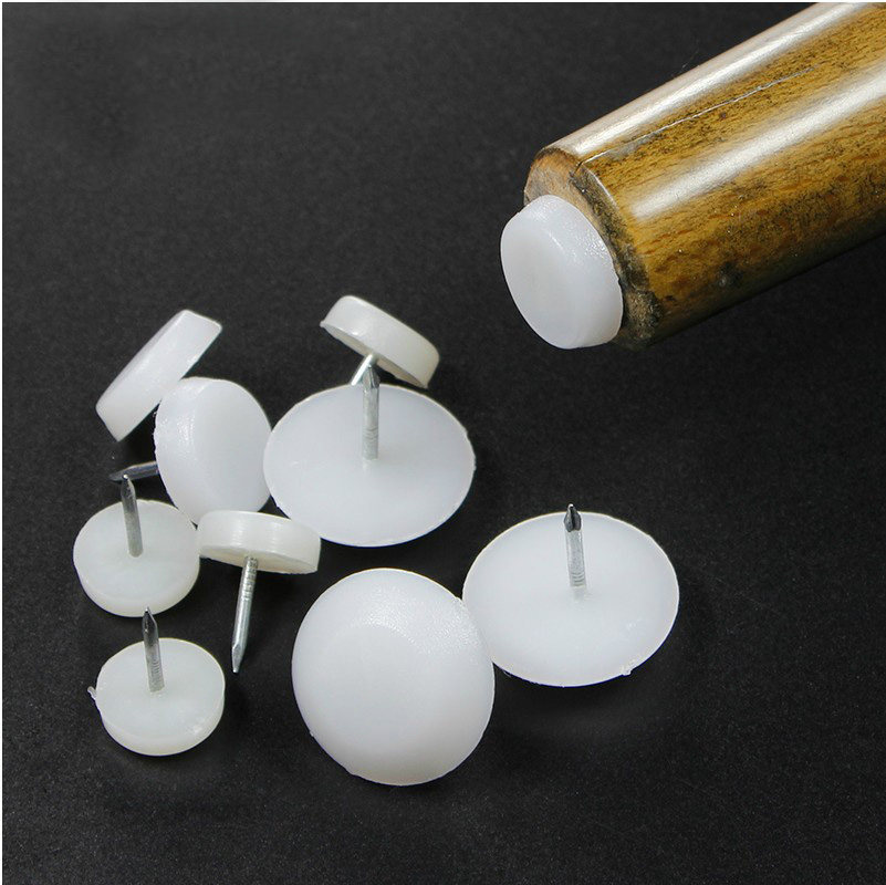 Flat - bottom nail plastic pin furniture floor nail decorative nail moisture - proof mat furniture foot protective nail