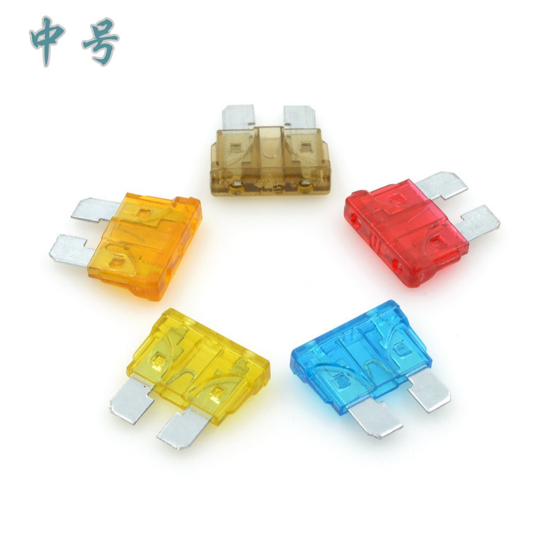 Vehicle fuse fuse insert fuse fuse is widely used in small and medium mini 5~20A optional