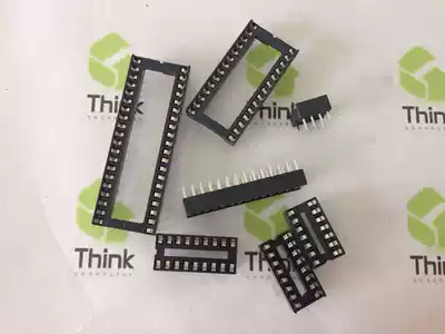 IC socket in straight 8P10P14P16P18P20P28P40P narrow body wide body one tube 2 yuan