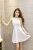 Váy thắt eo cao màu đen pettiskirt dây đeo mỏng 2019 hè mới Âu và Mỹ treo cổ không tay backless quần áo nữ - Váy eo cao đầm sơ mi trắng that eo Váy eo cao