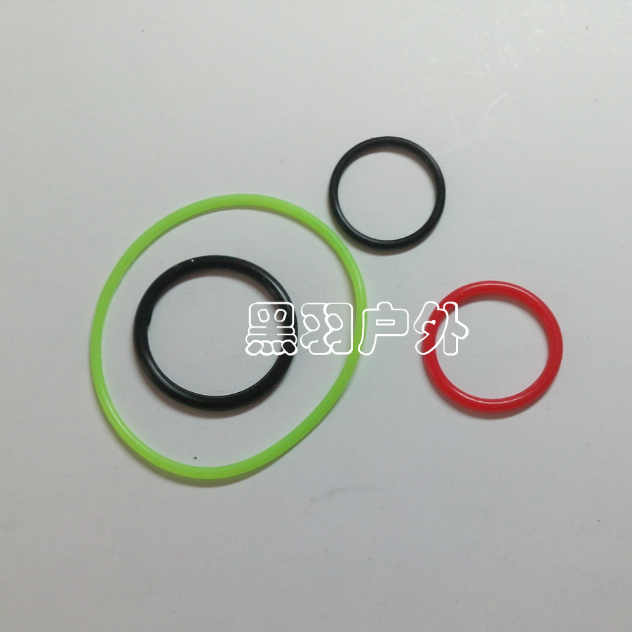 LED strong light flashlight accessories waterproof ring switch sealing ring silicone O-ring flashlight accessories DIY