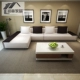 sofa vải Bắc Âu hiện đại kích thước căn hộ tối giản đồ nội thất phòng khách sofa vải rửa được kết hợp chaise - Ghế sô pha ghế gấp thành giường Ghế sô pha