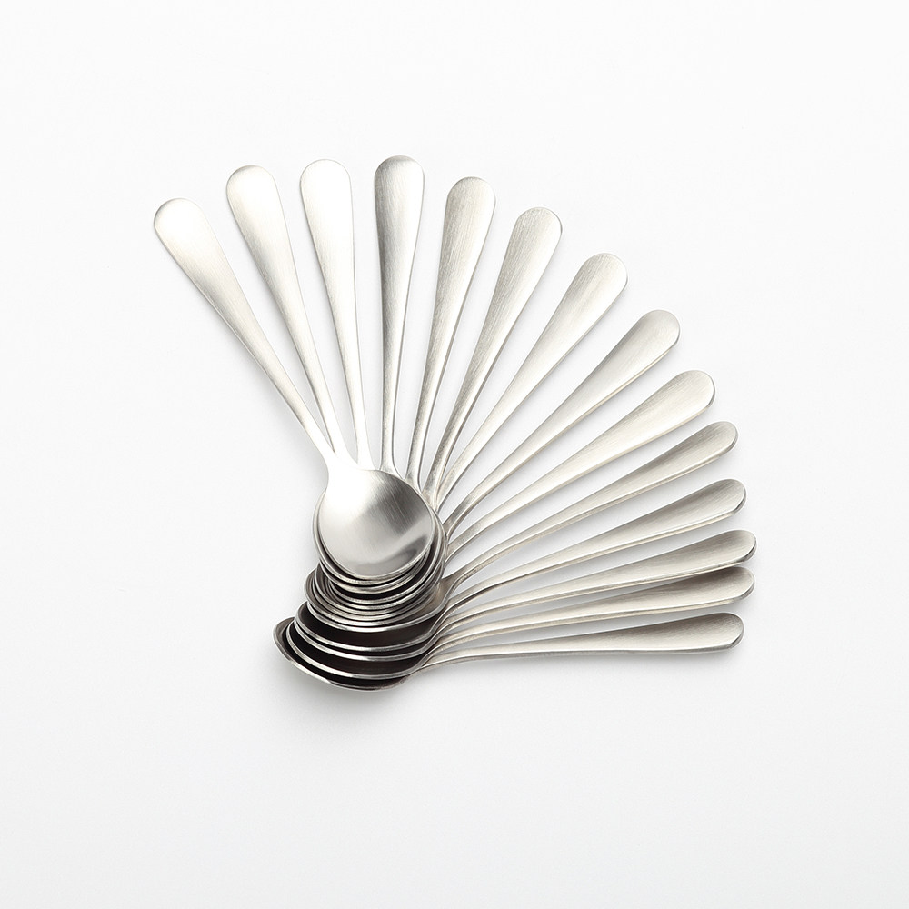 coffee spoon stainless steel 304 frosted craft creative cute baby spoon baby spoon children