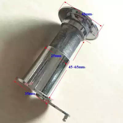 Anti-theft door Zinc alloy cat's eye with back cover Anti-riot anti-peeping door mirror fire door Optical 25 50-70