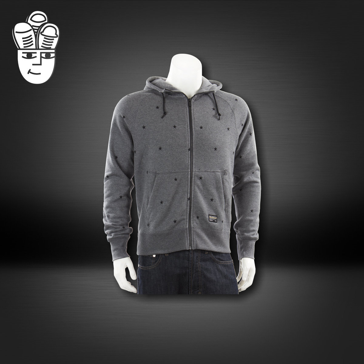Nike F.C. AW77 Full-Zip Hoodie 耐克男子连帽外套 波点套头衫
