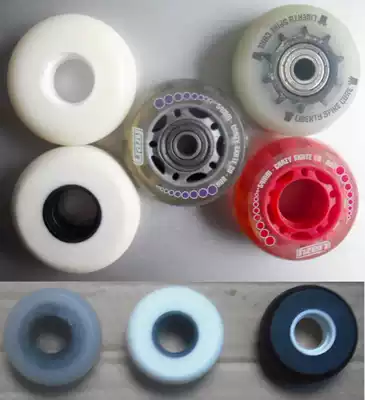 Roller skating ice extreme wheel stunt wheel straight row pattern flat fancy wheel 56*24 multi-specification multi-purpose