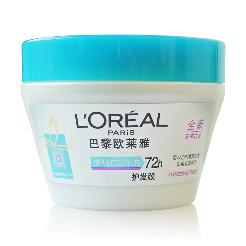 L＇oreal/欧莱雅 透明质酸水润72h护发膜 针对油性发根 干性发丝