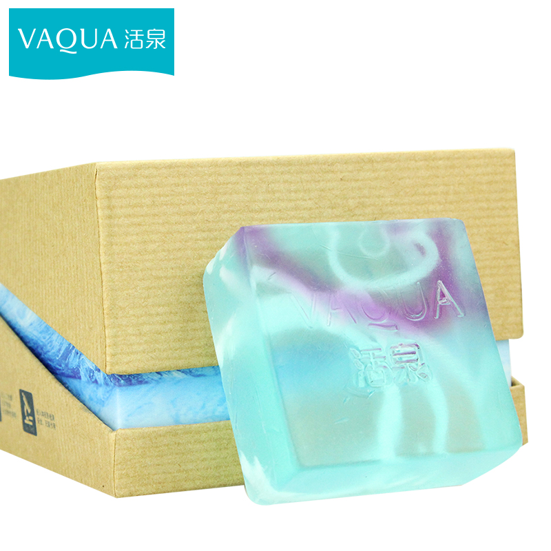 VAQUA/活泉补水手工皂100g补水保湿 洁面皂洗脸皂 男女通用