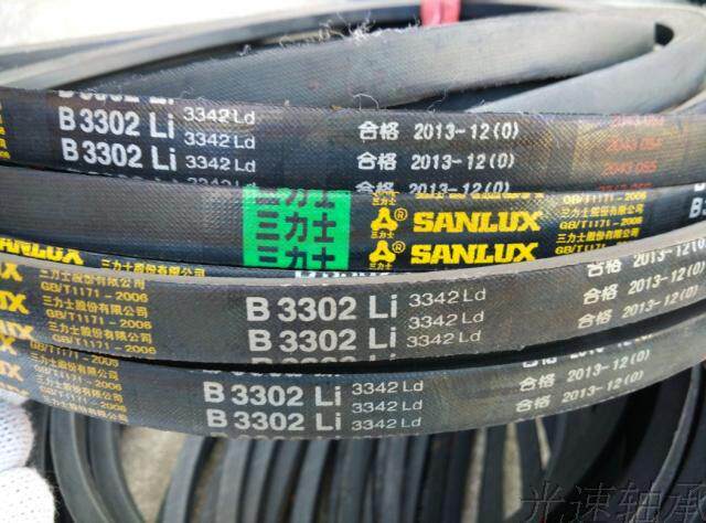 Sanlux B3302 triangle belt B3302LI 3342LD Sanlux rubber distributor