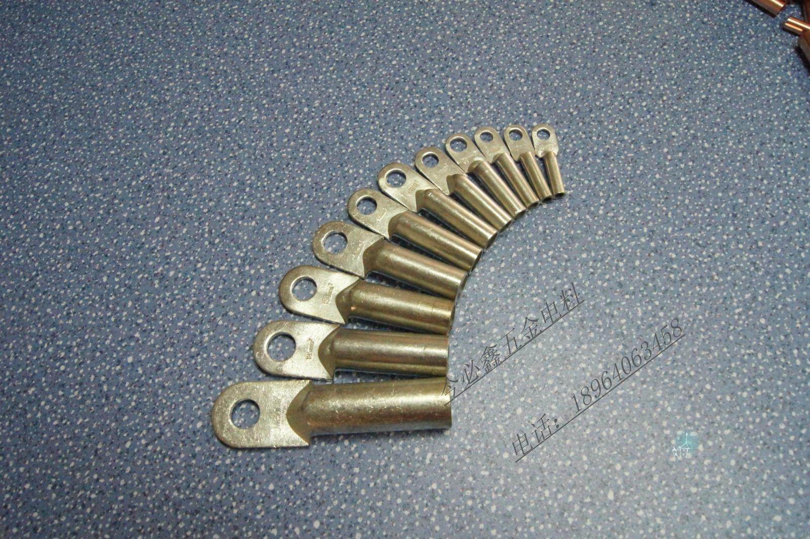 50mm 2 tin - plated copper terminal wiring nose cable joint copper nose copper wire ear copper