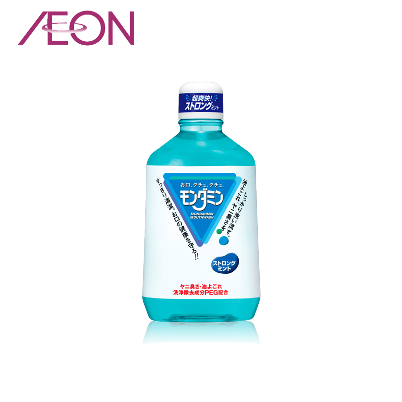【AEON】日本ARS安速 梦纳明 超强薄荷味漱口水 1080mL