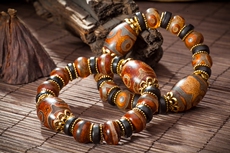 Украшения на руку Природный Тибетский дзи