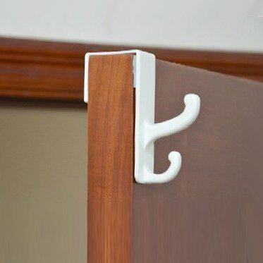 Japanese KM door back-free hook door post-no-nail-free hanger Debris Hanging cap hanging load bearing 2KG-Taobao