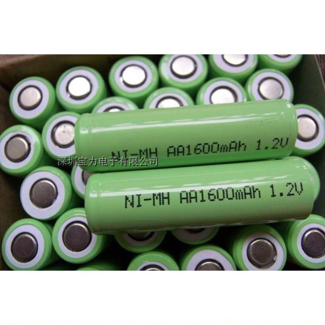 Flat head 5 AA1 2V1600mah remote control toy car rechargeable battery set foot capacity customizable battery pack