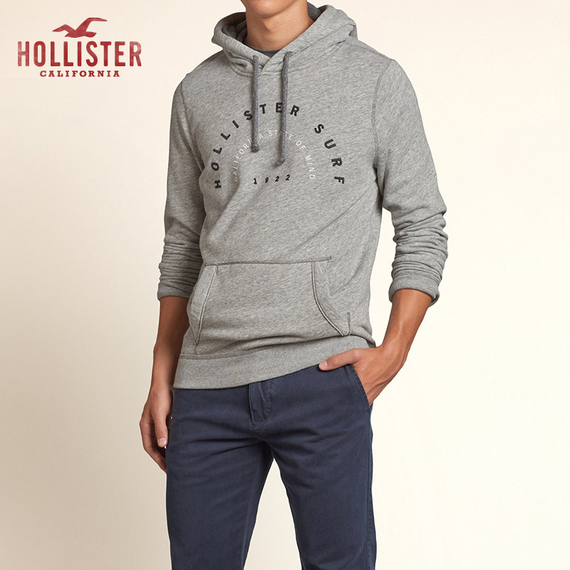 Hollister 标识图案帽衫卫衣 男 94008