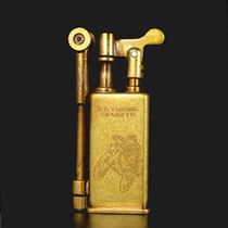 JIFENG Wild Harley Rider copper grinding wheel RETRO Kerosene LIGHTER Monsoon Lighter