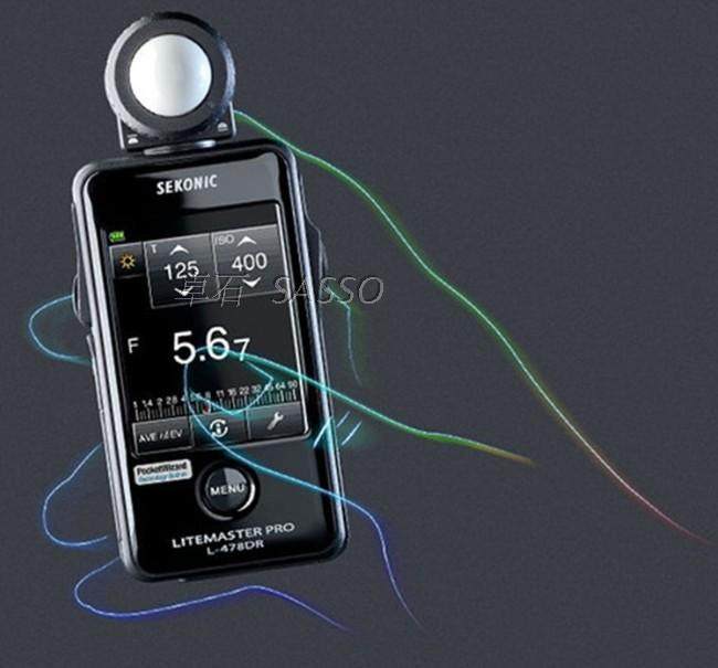 SEKONIC Yingguang L-478DR touch light meter screen control licensed spot