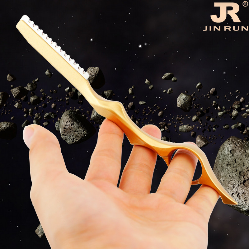 Hair sharpser haircut shaver all steel hair cutting knife holder hair cutter hand design razor hair stylist suitable