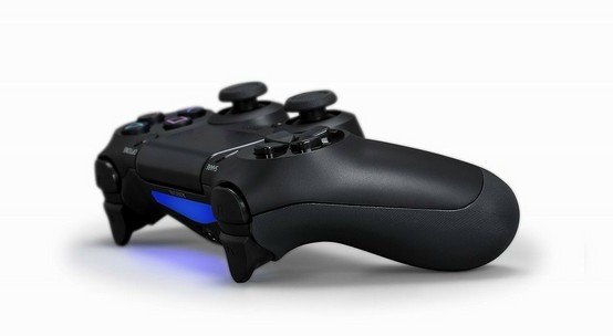 (Qi-electric play) Sony original fitted PS4 handle DUALSHOCK4 wireless handlebar black and white red blue box dress