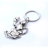 Талисман, брелок для ключей с лазером, подарок на день рождения, обезьяна, с печатью вашего логотипа