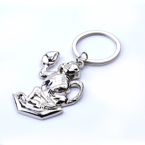 Талисман, брелок для ключей с лазером, подарок на день рождения, обезьяна, с печатью вашего логотипа