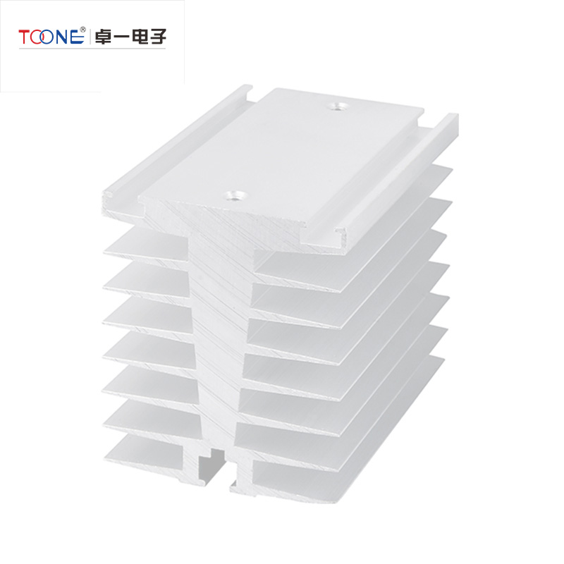 Zhuoyi solid-state relay radiator T-100 base suitable for single-phase industrial grade 80-100A