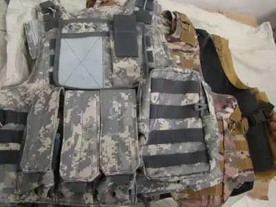 Amphibious vest SFBI vest steel wire training vest equipment CP ACU mud color