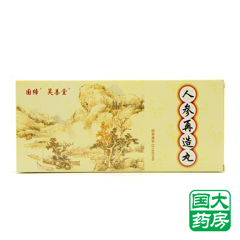 昊善堂 人参再造丸 3g*6丸/盒