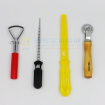Tiptop tire repair tool Compaction roller scraping tool High-precision probe cone balance block fiber knife
