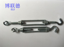 Galvanized turnbuckle screws Iron galvanized wire rope tensioner Rope tightener Tightener Open body turnbuckle M10