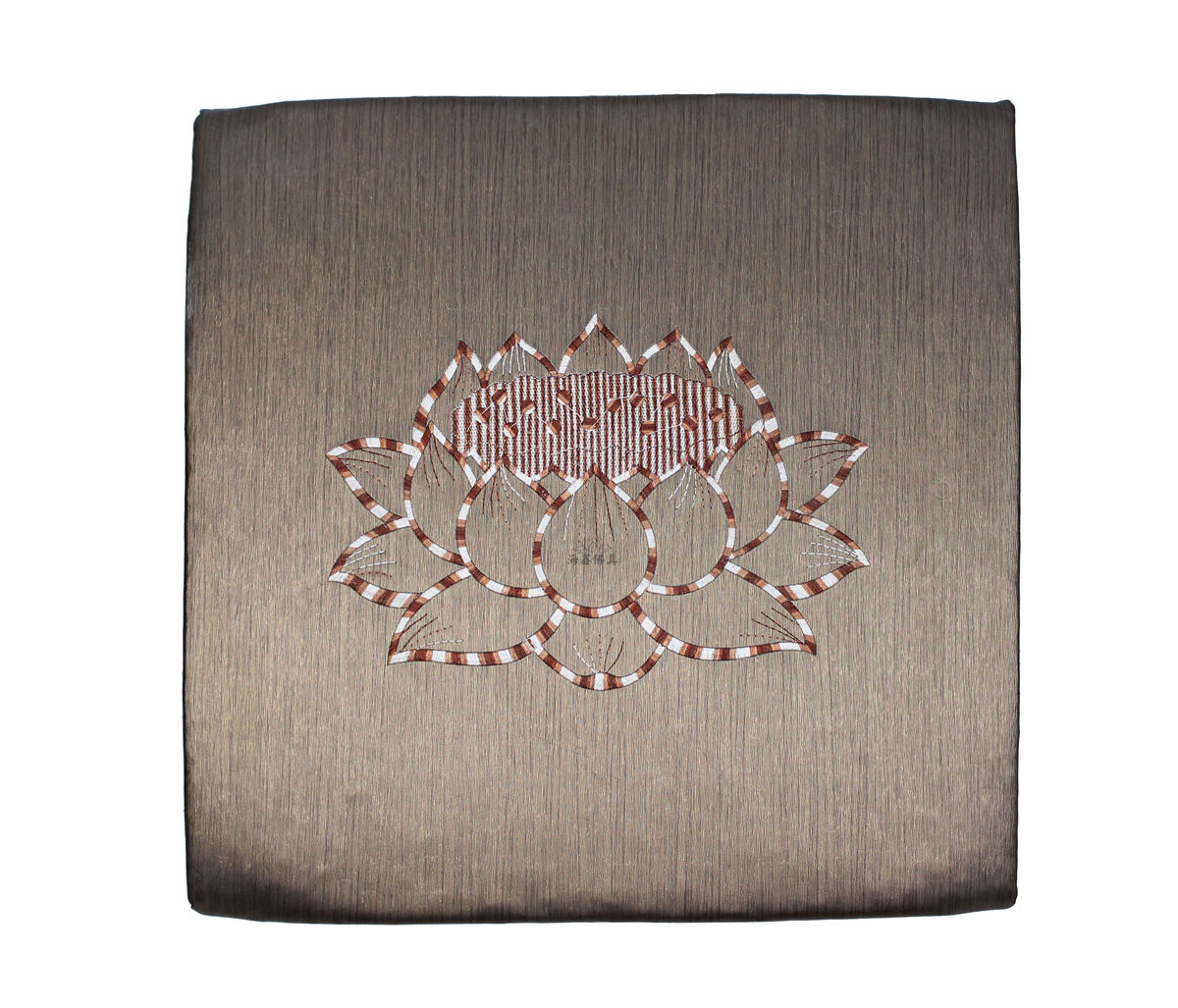 Haixin Buddha with high-end embroidered silk noodles solid wood Baie cushion Lotus Baiver kneeling cushions for the chair Baistool Zen mat