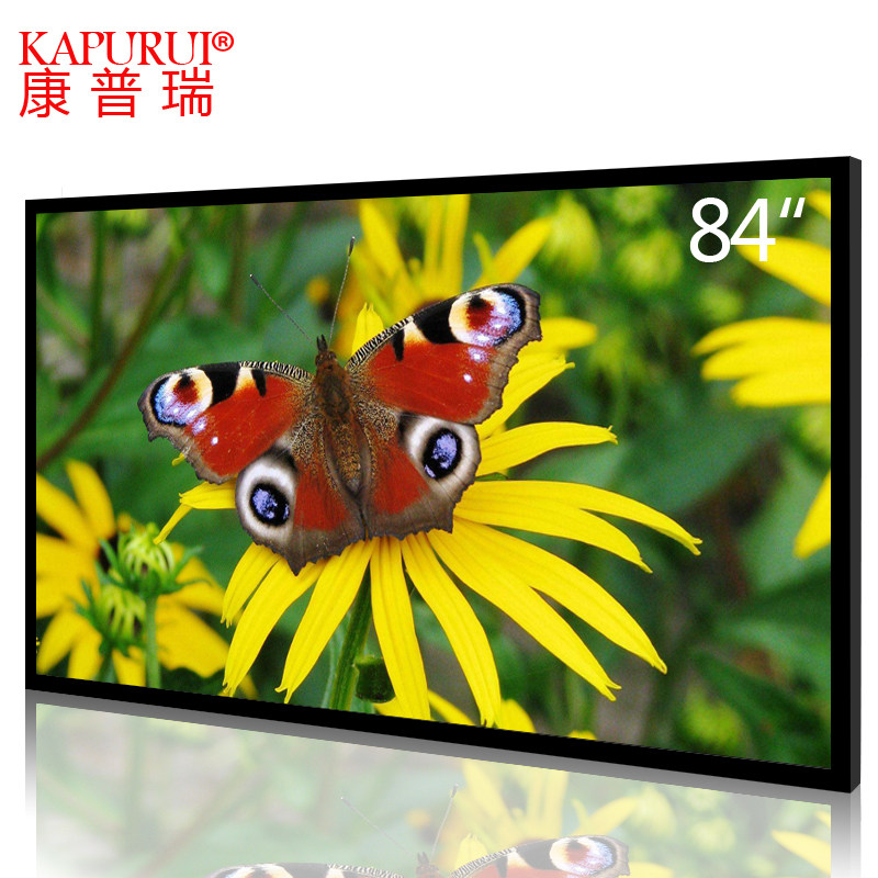 Comprey 84 inch LCD TV commercial display 4K HD display DP HDMI TV wall large screen