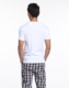 Nhãn hiệu không cảm ứng Đàn ông cao co giãn mịn màng kim ngắn tay áo sơ mi Slim-fit Áo thun cotton cổ tròn áo thun nam có cổ Áo phông ngắn