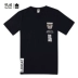 Luo Xiaohezhe mùa hè của nam giới phim hoạt hình mát mẻ chơi huy hiệu anime xung quanh vòng cổ ngắn tay anime T-Shirt