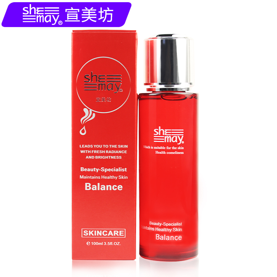 宣美坊净痘平衡紧肤水100ml 2代爽肤水正品 控油祛痘锁水保湿