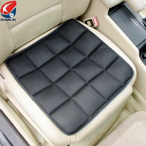 Подушка для сиденья из бамбукового угля для автомобиля. Подушка для сиденья из бамбукового угля, дезодорирующая, с мешком с углем внутри для очистки воздуха. Подушка для офиса и дома.