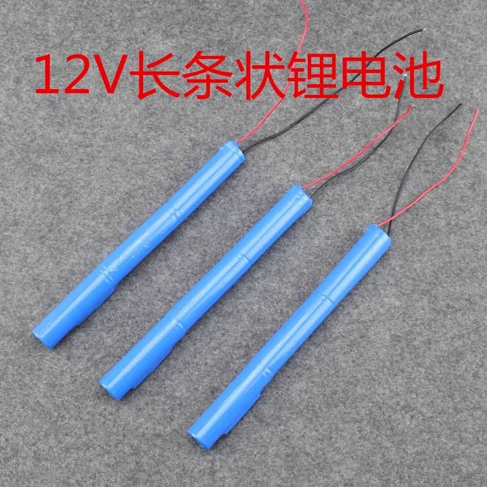 11,1 / 12,6 Bộ pin lithium 18650 dải thẳng Pin lithium dải dài 12V cho lô thiết bị hình ống - Thiết bị sân khấu
