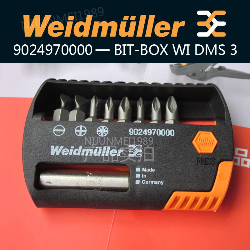 Weidmüller Screw dms3 Bit 9024970000 Bit-Box WI DMS 3